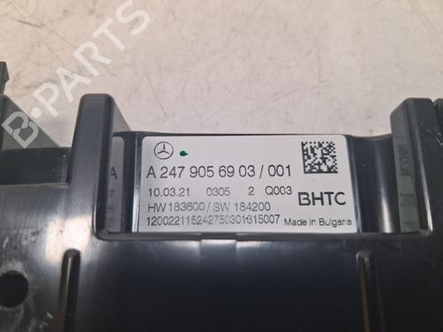 Climate control MERCEDES-BENZ A-CLASS (W177) A 250 e (177.086) | BP37757396I5  - Image 7