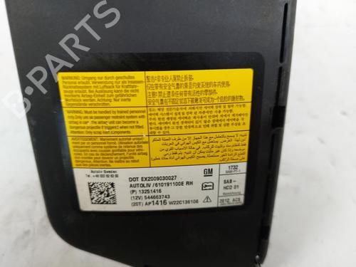 Right seat airbag CHEVROLET CRUZE (J300) 1.6 | BP19411312C14 