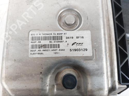 Engine control unit (ECU) FIAT 500 (312_) 0.9 (312AXG1A, 312.AXG11) | BP23947624M57 - Image 4
