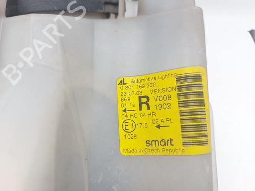 Right headlight SMART CITY-COUPE (450) 0.6 (450.330, 450.332) | BP29519439C29 