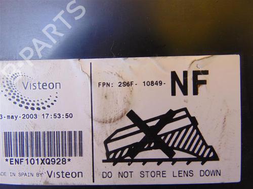 Instrument cluster FORD FIESTA V (JH_, JD_) 1.25 16V | BP15140755C47