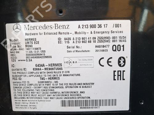 Engine control unit (ECU) MERCEDES-BENZ A-CLASS (W176) A 180 CDI / d (176.012) | BP33194730M57 - Image 5
