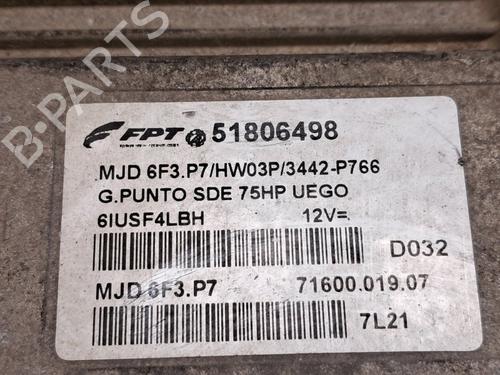 Engine control unit (ECU) FIAT GRANDE PUNTO (199_) 1.3 D Multijet | BP36353089M57  - Image 5