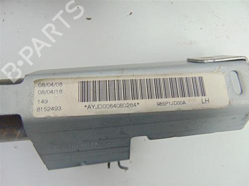 Left curtain airbag NISSAN QASHQAI / QASHQAI +2 I (J10, NJ10, JJ10E) 1.5 dCi | BP15140612C11 
