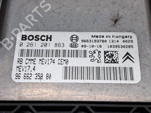 Engine control unit (ECU) CITROËN C3 Picasso (SH_) 1.4 VTi 95 (SH8FSC, SH8FP0, SH8FP6) | BP33198231M57  - Image 5