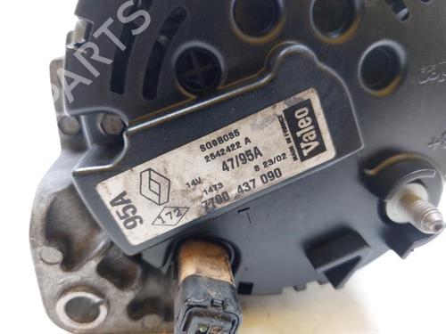 Alternator RENAULT KANGOO (KC0/1_) 1.2 16V (KC05, KC06, KC03, KC0T, KC0W, KC1D) | BP28349836M7 