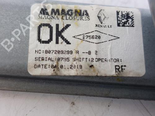 Front right window mechanism DACIA SANDERO II TCe 90 (B8M1, B8MA, B8AC) | BP15170279C23 