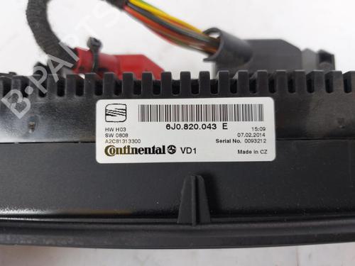 Climate control SEAT IBIZA IV SC (6J1, 6P5) 1.4 | BP19095259I5 