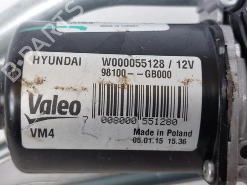 Front wiper motor HYUNDAI i20 II (GB, IB) 1.2 | BP15170070M29 
