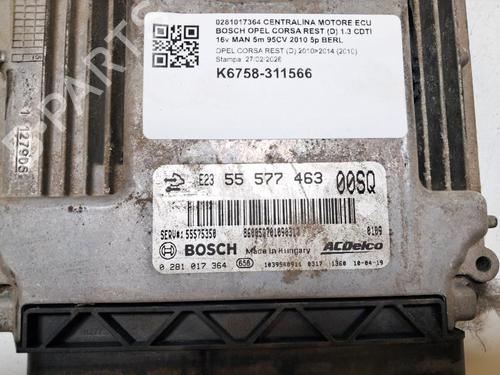 Engine control unit (ECU) OPEL CORSA D (S07) 1.3 CDTI (L08, L68) | BP33197508M57 - Image 5