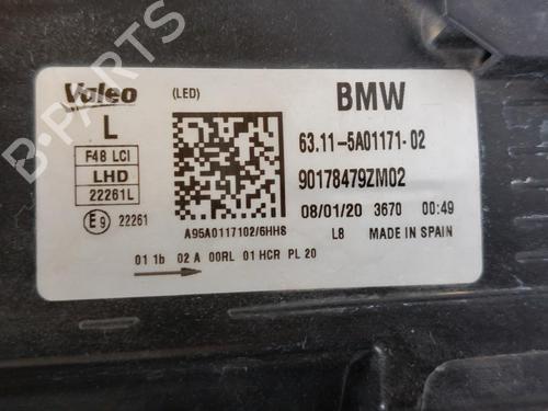 Left headlight BMW X1 (F48) xDrive 20 d | BP17206600C28 