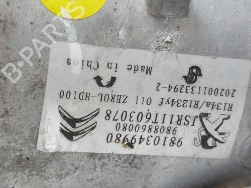 AC compressor CITROËN C3 III (SX) 1.2 PureTech 82 | BP30613389M34