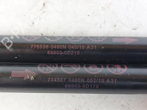 Tailgate lift support TOYOTA YARIS (_P13_) 1.5 Hybrid (NHP130_, NHP130) | BP20502342C138 