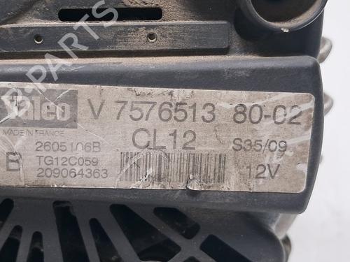 Alternator CITROËN C3 II (SC_) 1.4 VTi 95 | BP36693984M7  - Image 5