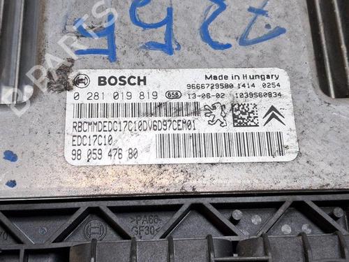 Engine control unit (ECU) CITROËN C3 Picasso (SH_) 1.6 HDI 90 | BP34180497M57  - Image 5