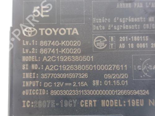 Engine control unit (ECU) TOYOTA YARIS (_P21_, _PA1_, _PH1_) 1.5 Hybrid (MXPH10, MXPH11) | BP22188035M57 
