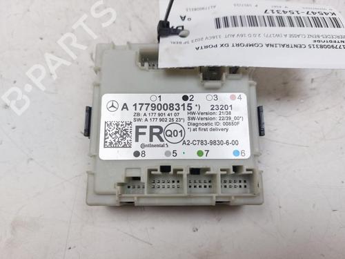 Used Electronic module MERCEDES-BENZ A-CLASS (W177) A 180 d (177.010) (116 hp) 28618696