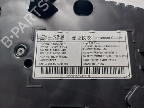 Instrument cluster MG MG ZS SUV (AZS1) 1.0 T-GDi | BP30454887C47 