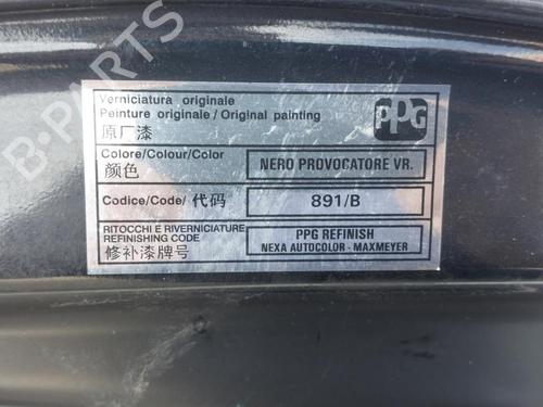 Tailgate FIAT 500 (312_) 1.3 D Multijet (312AXB1A) | BP23880740C6 
