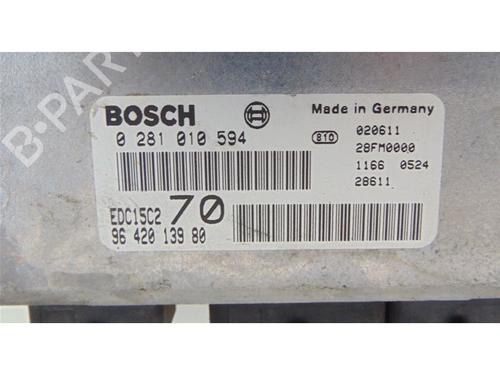 Engine control unit (ECU) PEUGEOT 206 SW (2E/K) 2.0 HDi | BP15140633M57 - Image 4