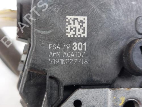 Rear right lock PEUGEOT 5008 (0U_, 0E_) 1.6 16V | BP15396983C99 