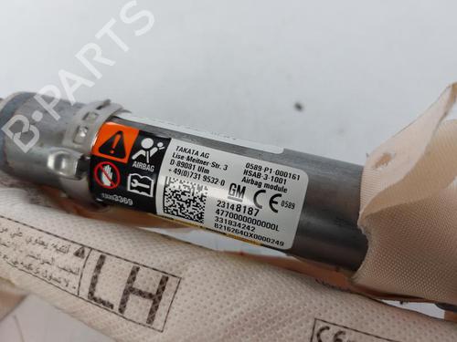 Left curtain airbag OPEL INSIGNIA A (G09) 1.6 CDTi (68) | BP15162348C11