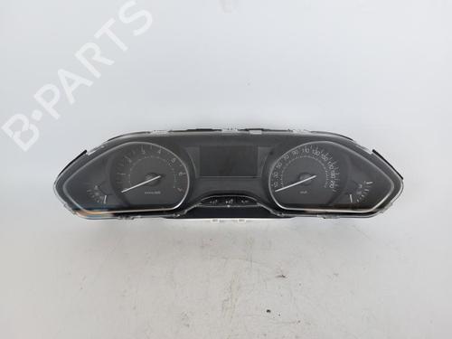 Used Instrument cluster PEUGEOT 208 I (CA_, CC_) 1.2 VTI 82 (82 hp) 15171689