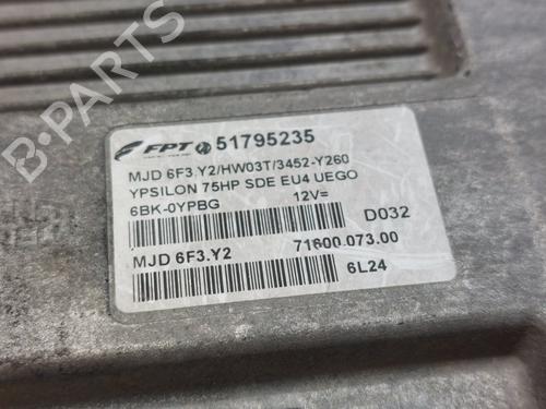 Engine control unit (ECU) LANCIA YPSILON (843_) 1.2 (843.AXA1A) | BP34714068M57  - Image 5