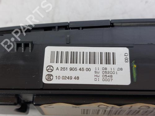 Climate control MERCEDES-BENZ R-CLASS (W251, V251) R 350 CDI 4-matic (251.023, 251.123) | BP17203829I5 