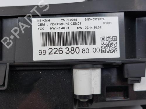 Instrument cluster OPEL GRANDLAND / GRANDLAND X (A18, P1UO) 1.5 Turbo D (75) | BP16074250C47 