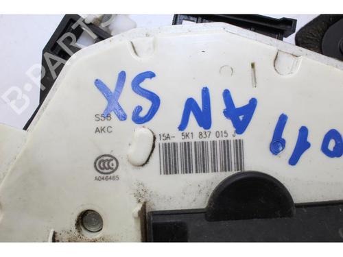 Front left lock VW POLO V (6R1, 6C1) 1.4 TDI | BP15147911C98 