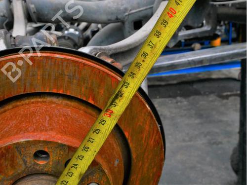 Rear axle VW TOUAREG (7LA, 7L6, 7L7) 2.5 R5 TDI | BP15150433M2 