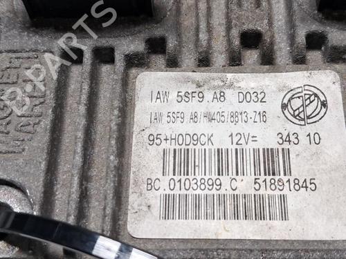 Engine control unit (ECU) FORD KA (RU8) 1.2 | BP33312052M57  - Image 5