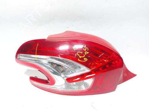 Used Left taillight PEUGEOT 208 I (CA_, CC_) 1.4 HDi (68 hp) 31272740