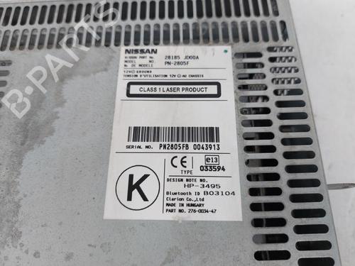 Radio NISSAN QASHQAI / QASHQAI +2 I (J10, NJ10, JJ10E) 1.5 dCi | BP18152591E6 