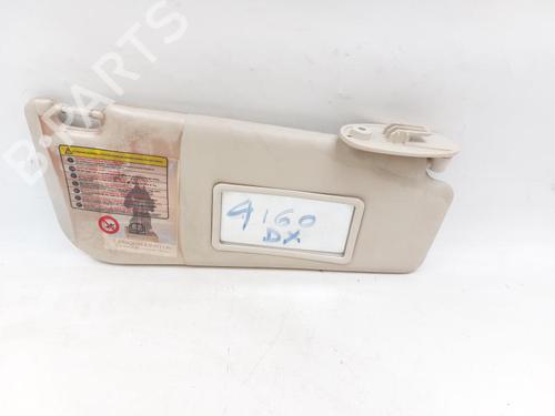 Sonnenblende Rechts für FIAT GRANDE PUNTO (199_) 1.4 (199AXB11, 199AXB1A, 199BXB1A, 199AXL1A) (77 hp) 27443230
