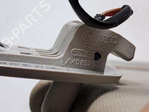 Left sun visor VW GOLF VI (5K1) 1.6 TDI | BP31082244I1 