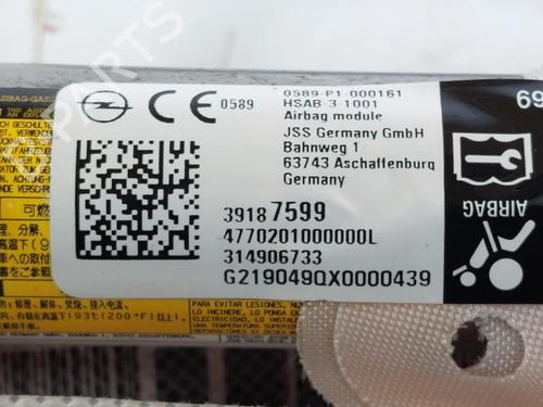 Left curtain airbag OPEL ASTRA K Sports Tourer (B16) 1.4 CNG (35) | BP15163111C11 