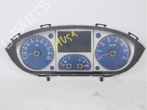Used Instrument cluster LANCIA MUSA (350_) 1.3 D Multijet (350.AXG11, 350.AXG1A) (90 hp) 15148104