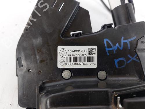 Front right lock RENAULT MEGANE IV Grandtour (K9A/M/N_) 1.5 Blue dCi 115 (K9A6) | BP19543683C97 