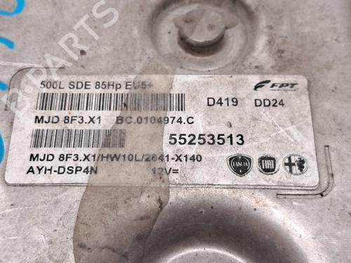 Engine control unit (ECU) FIAT 500L (351_, 352_) 1.3 D Multijet (199LXY1A, 199LXY11) | BP39498756M57  - Image 6