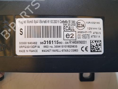 Electronic module DS DS 3 / DS 3 CROSSBACK (UR_, UC_, UJ_) 1.5 BlueHDi 100 (UCYHYJ) | BP36694300M83 - Image 5