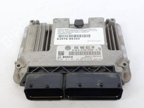 Used Engine control unit (ECU) VW TOURAN (1T1, 1T2) 2.0 TDI 16V (140 hp) 16008069