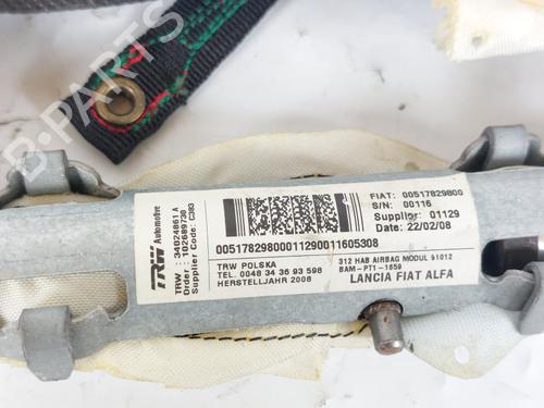 Right curtain airbag FIAT 500 (312_) 1.2 (312AXA1A) | BP23882017C12 