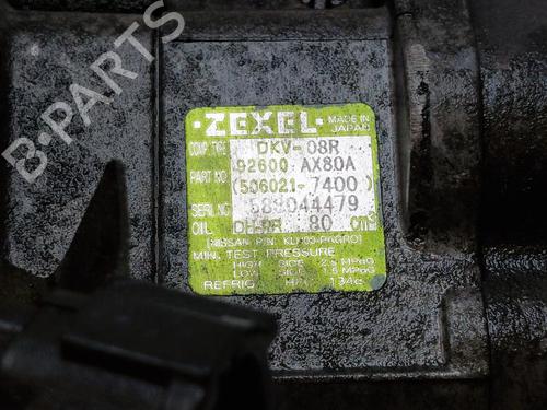 AC compressor NISSAN MICRA III (K12) 1.2 16V | BP29526021M34 