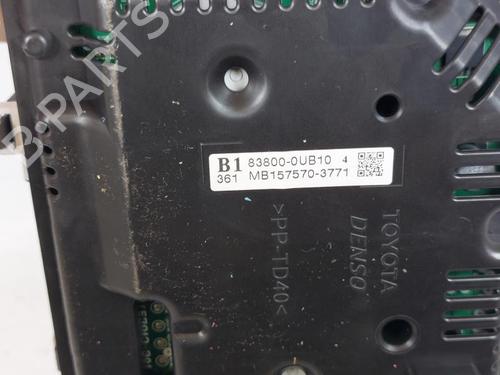 Instrument cluster TOYOTA YARIS (_P13_) 1.0 (KSP130_, KSP130) | BP15158171C47 