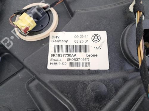 Front right window mechanism VW GOLF VI (5K1) 1.6 TDI | BP31082273C23 