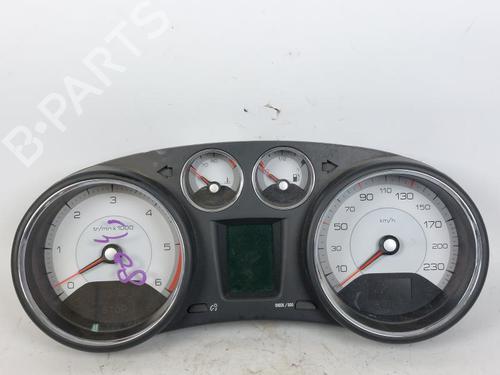 Used Instrument cluster PEUGEOT 308 SW I (4E_, 4H_) 1.6 HDi (109 hp) 17206781