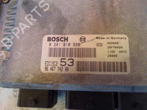 Engine control unit (ECU) CITROËN XSARA PICASSO (N68) 2.0 HDi | BP15140754M57 