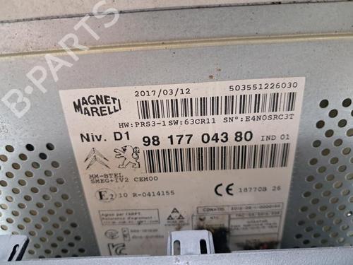 Radio PEUGEOT PARTNER Box Body/MPV 1.6 BlueHDi 100 | BP31272698E6 